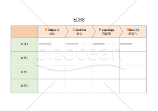 ECRS（イクルス）・PowerPoint