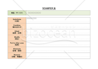 SCAMPER法・Word