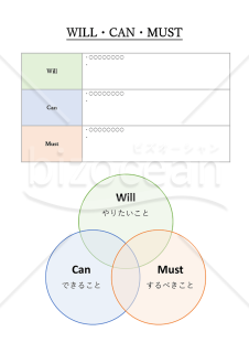 WILL・CAN・MUST・縦・Word